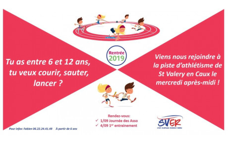 Création école d'athlétisme jeunes 6-12 ans